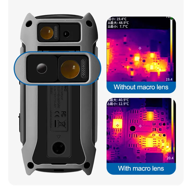 HD 256×192 Infrared Thermal Imaging Multimeter Repair Tool