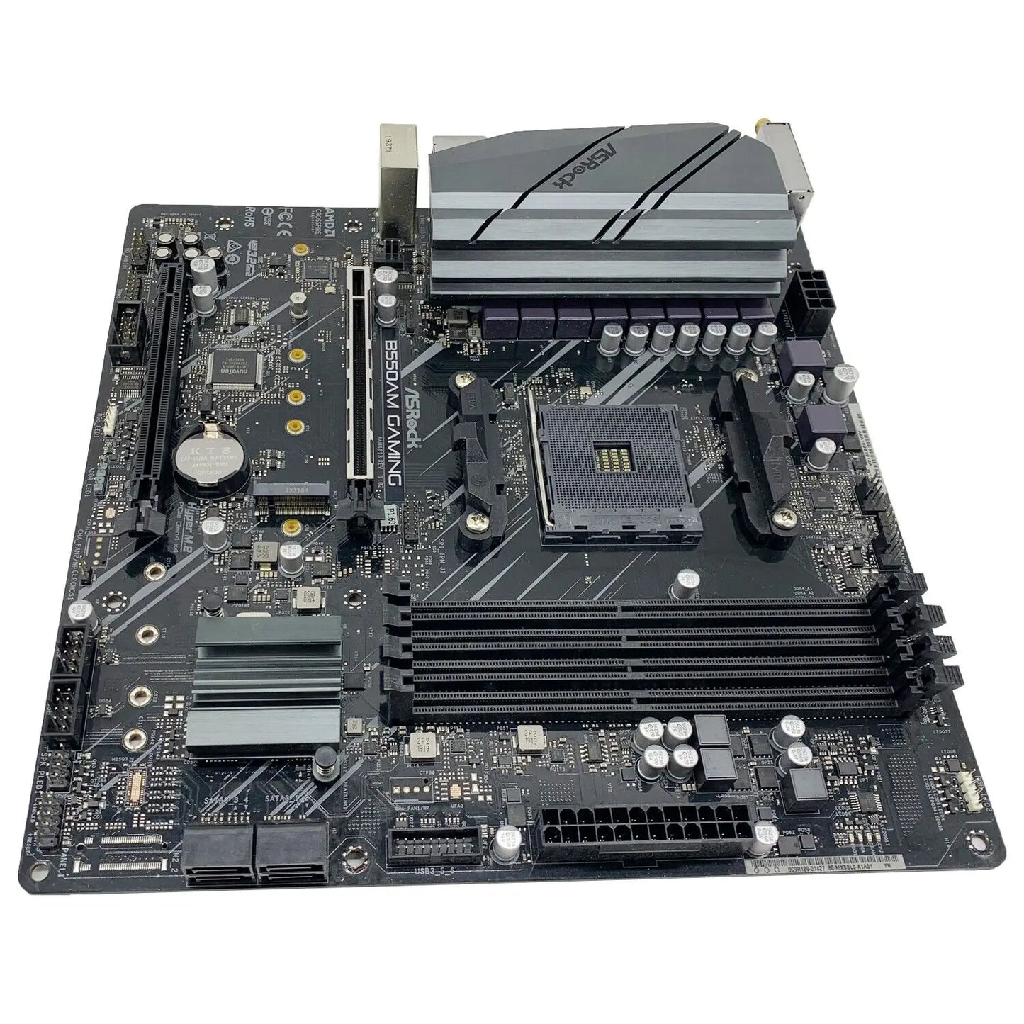 AM4 B550M Micro ATX Motherboard with Ryzen 5600 CPU DDR4 M.2