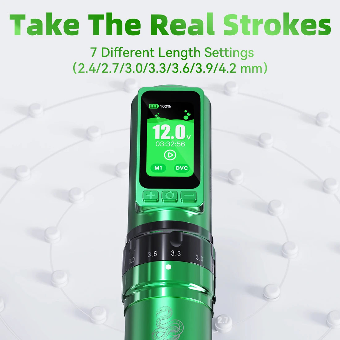 Wireless Tattoo Pen Snake Year Edition with Battery