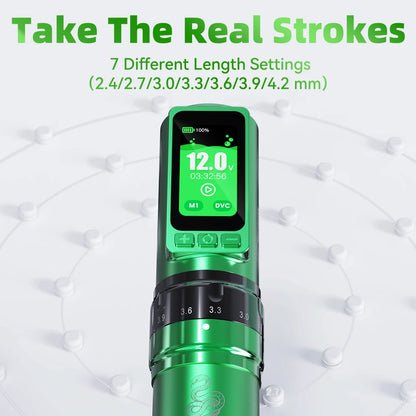 Wireless Tattoo Pen Snake Year Edition with Battery