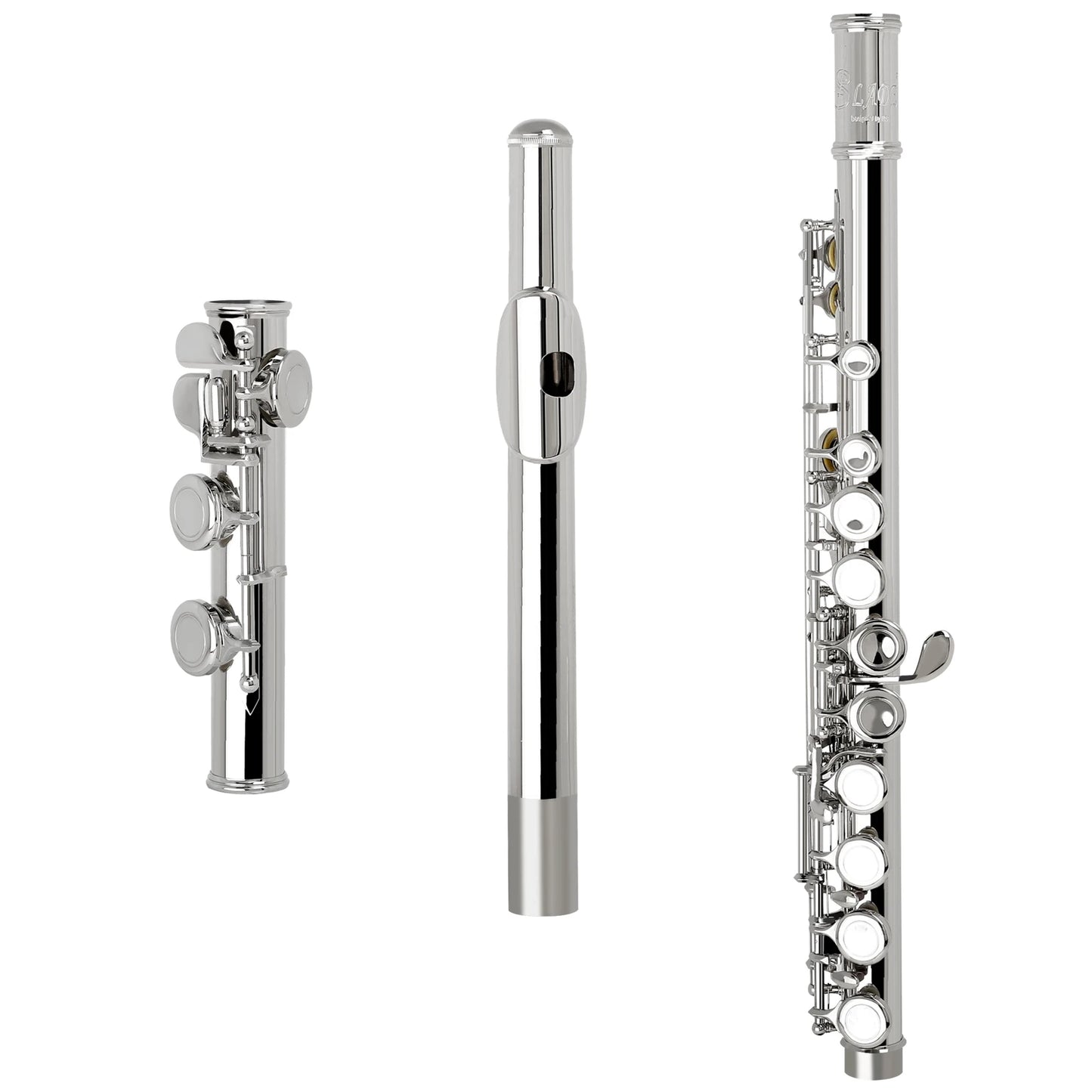 16 Key C Flute with Case Cleaning Cloth and Gloves