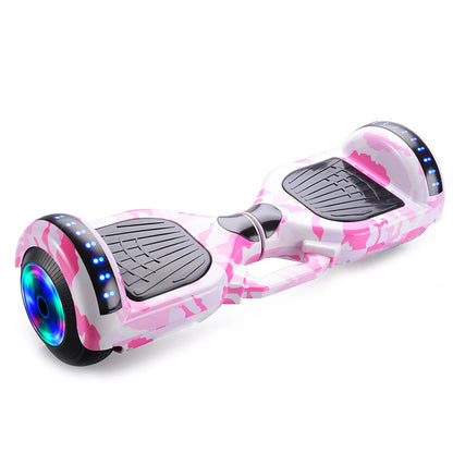 Self Balancing Hoverboard with Bluetooth Speaker LED Blue