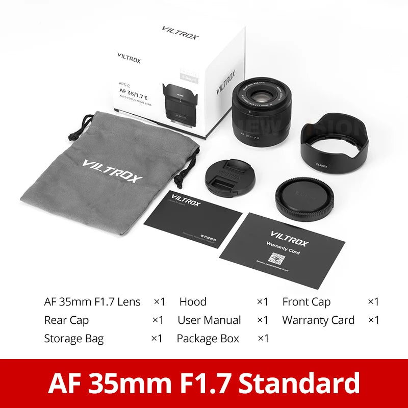 35mm F1.7 Autofocus Prime Lens Sony E