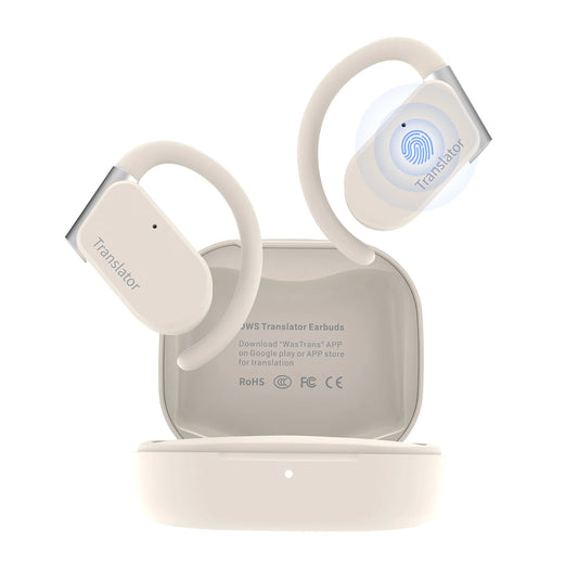 Real Time Translator Earbuds with 144 Online Languages