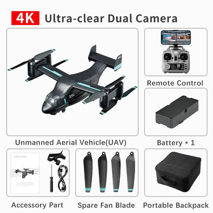 RC Quadcopter Drone with 4K Camera and Long Flight