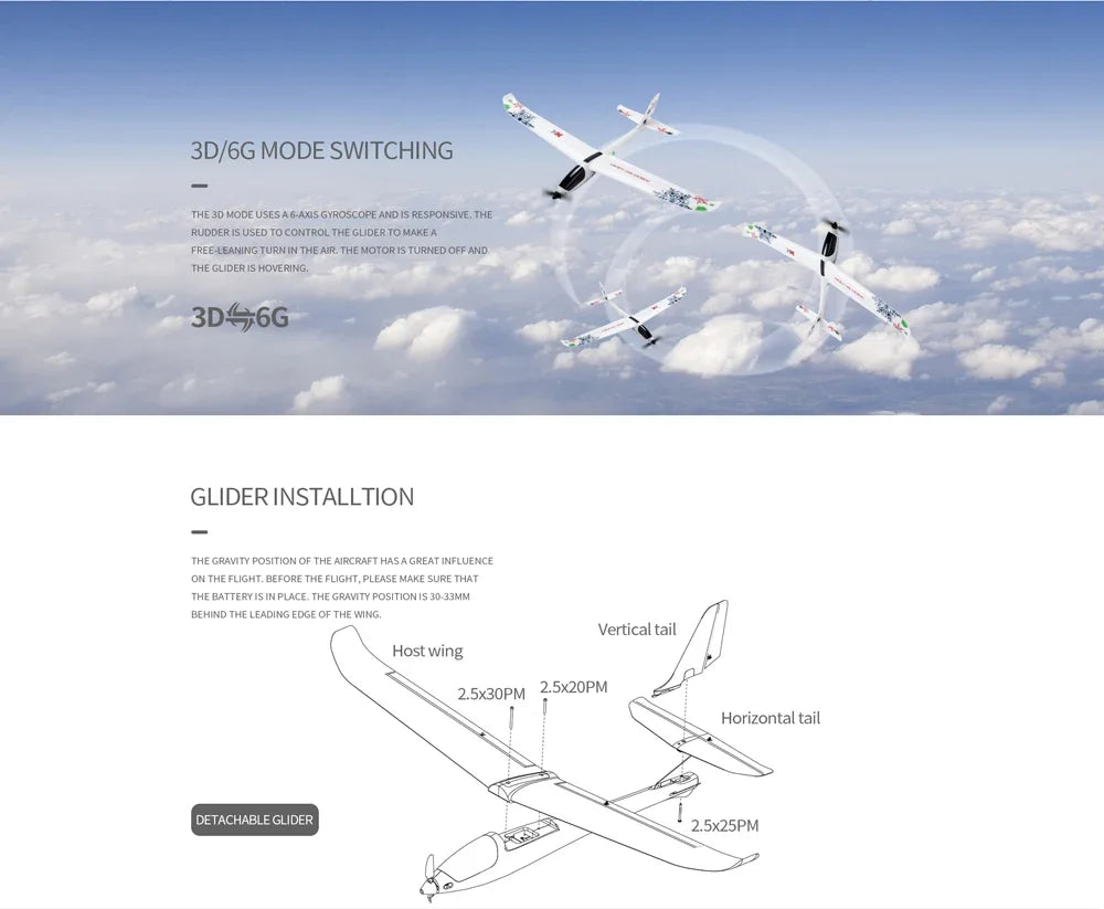 Remote Control Plane 5CH with Extra Battery