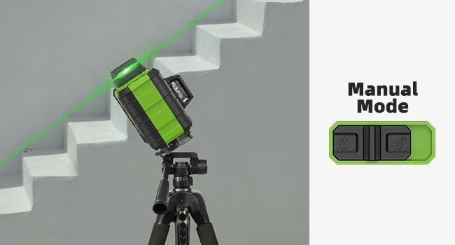 Rechargeable 3D Green Laser Level with Carry Case and Pulse