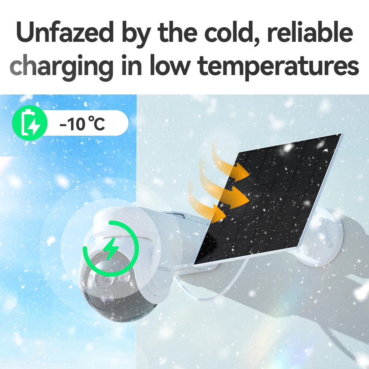 Smart 5MP Outdoor PTZ Security Camera with Solar Panel