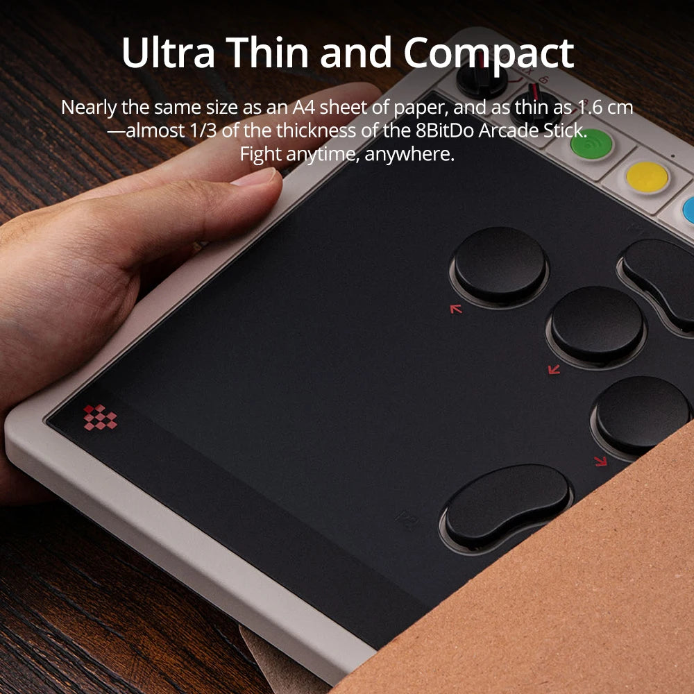Low-Profile Mechanical Arcade Controller for Switch PC