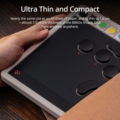 Low-Profile Mechanical Arcade Controller for Switch PC