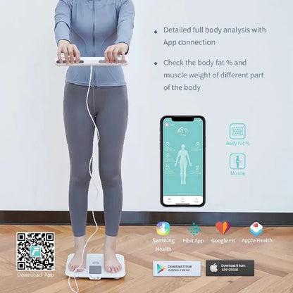 Smart Weight Scale with Body Fat and Muscle Mass Analysis