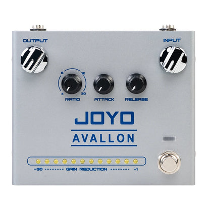 Guitar Compressor Pedal with Ratio Attack Release Controls