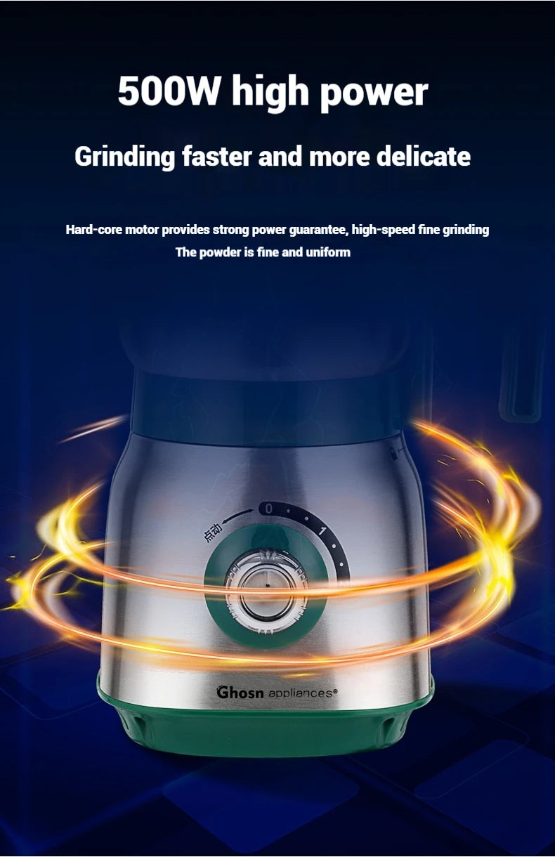 Ultra-Fine Electric Grain Grinder for Grains and Spices