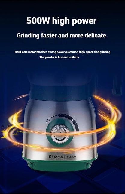 Ultra-Fine Electric Grain Grinder for Grains and Spices