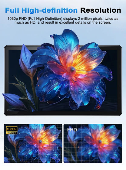 15.6" Portable Touchscreen Monitor 1080p IPS Display