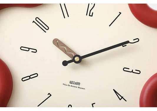 Creative Digital Wall Clock for Home and Restaurant