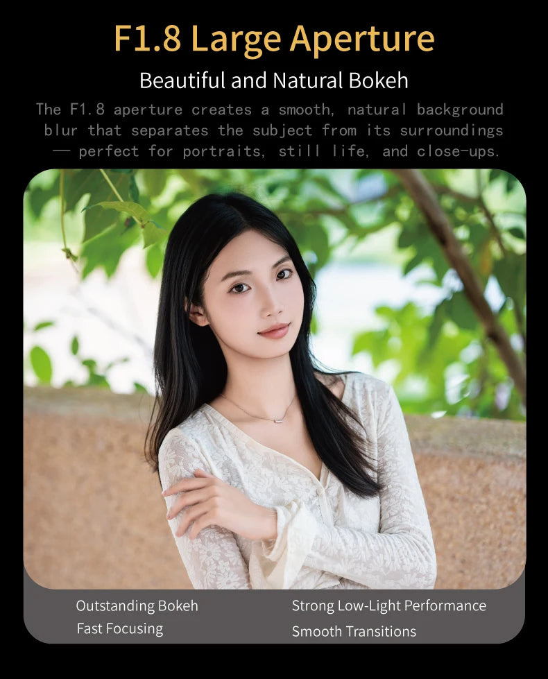 Full Frame 85mm F1.8 STM Portrait Lens Nikon Z Mount