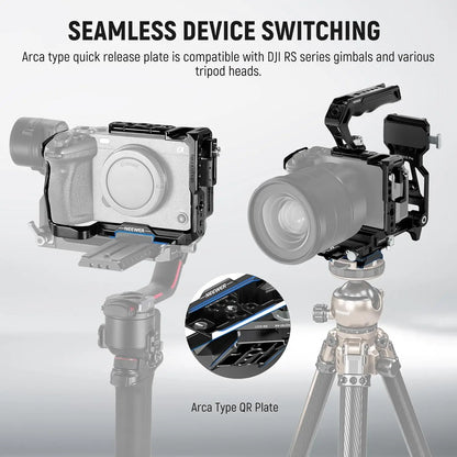 Camera Cage Kit for FX3 FX30 with XLR Handle