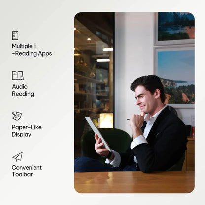 Smart E Ink Notebook 10.65 Inch AI Tablet Grey