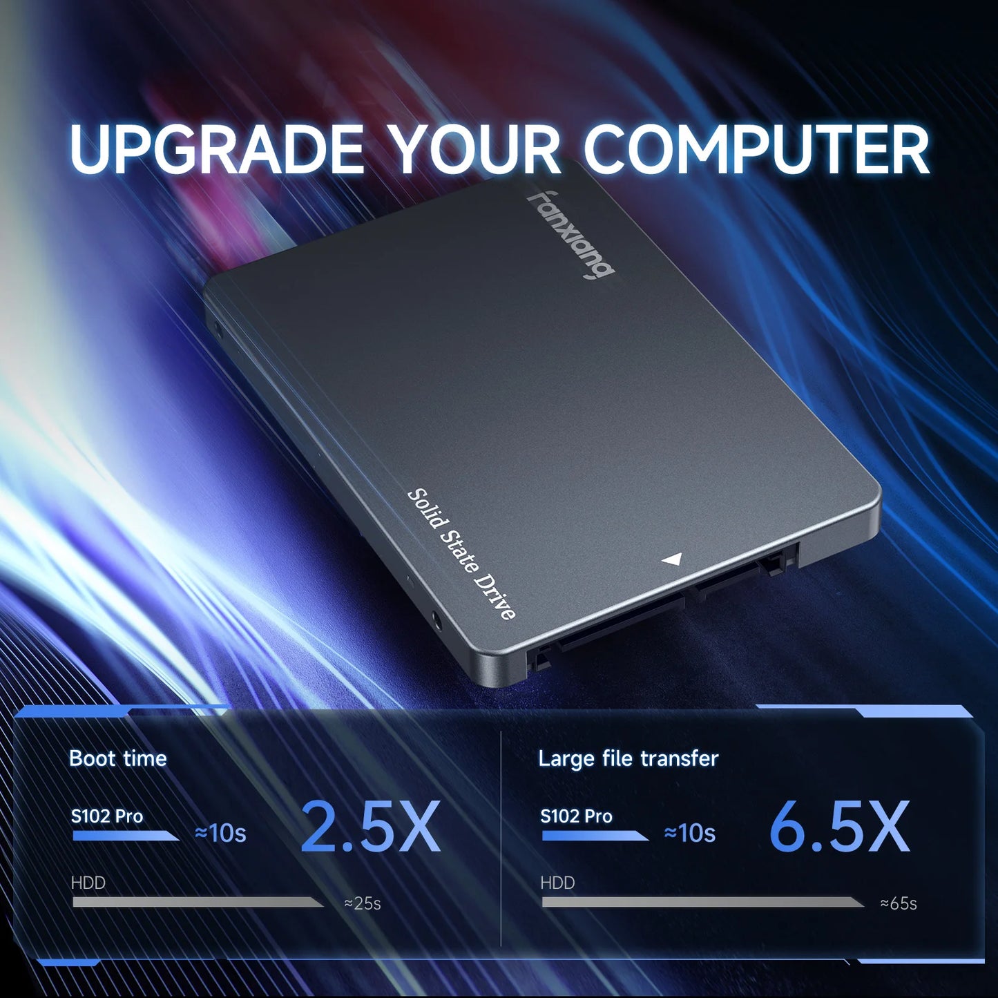 2TB 2.5" SATA SSD Up to 560MB/s Speed