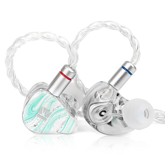 Quad Driver In-Ear Earphones Mint Green