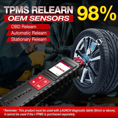 Complete i-TPMS Set for TPMS Programming 315/433MHz