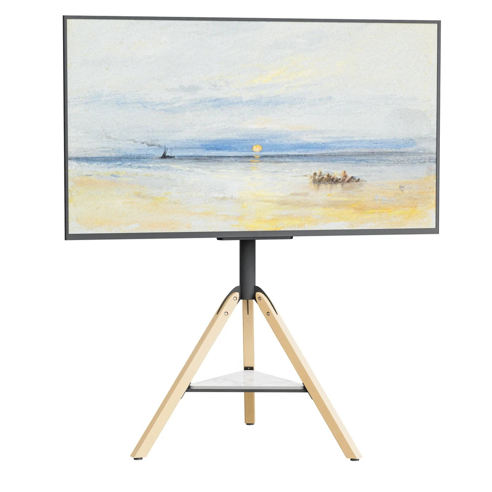 Height Adjustable Floor TV Stand for 40-75" Screens