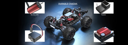 Brushless 1/16 RC Car 4WD High-Speed