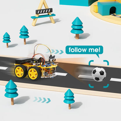 ESP32 Smart Robot Car STEM Coding Kit