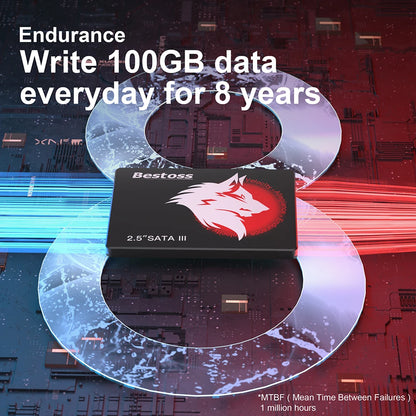 1TB SATA 3.0 Internal SSD for Desktop and Laptop