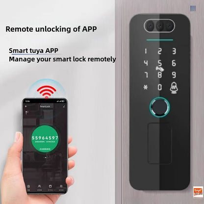 Tuya Smart Door Lock with Face ID and App Control