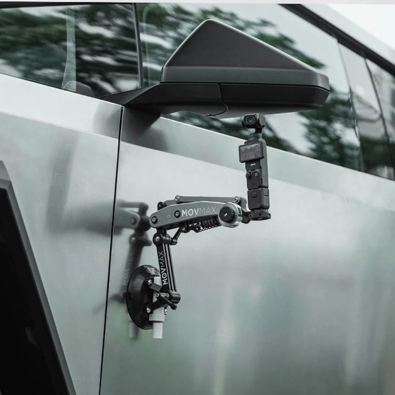 Hydraulic Damping Blade Arm for Smooth Camera Stabilisation
