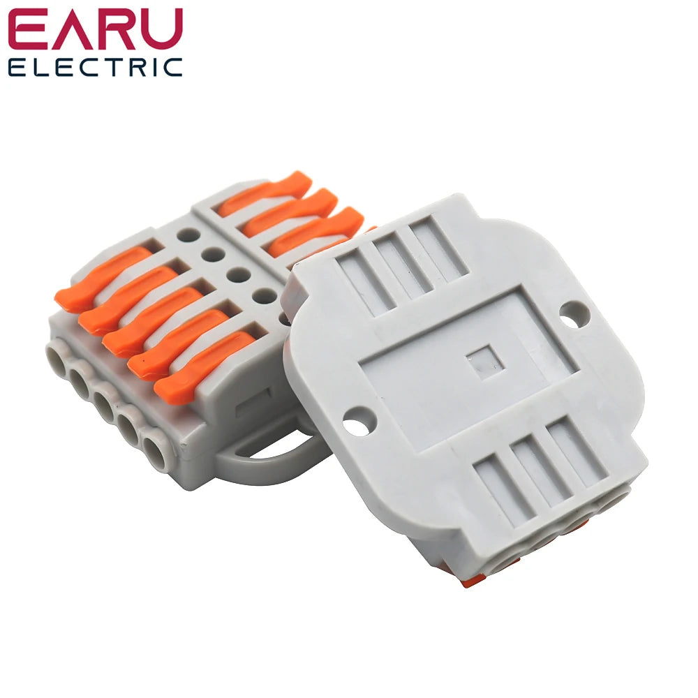 10 Port Push In Wire Connectors 50 Pack