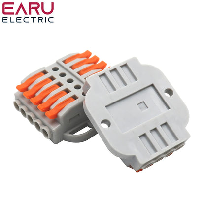 10 Port Push In Wire Connectors 50 Pack