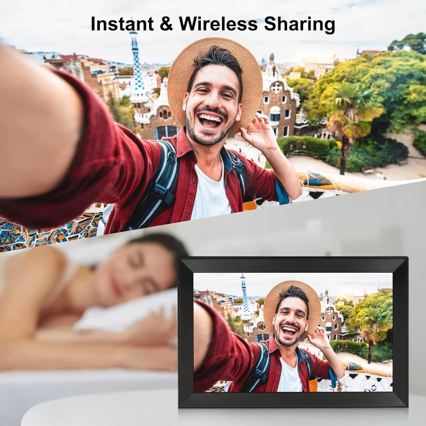 Smart 15.6 Inch Touchscreen Photo Frame 64GB WiFi
