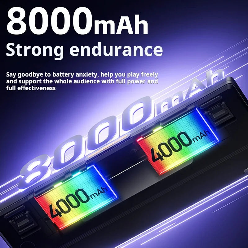 Mechanical Gaming Keyboard with 3.98 Inch IPS Touchscreen