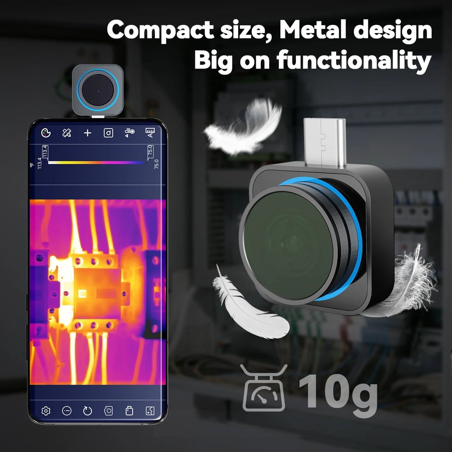 Thermal Camera Module 256x192 for Android and Windows