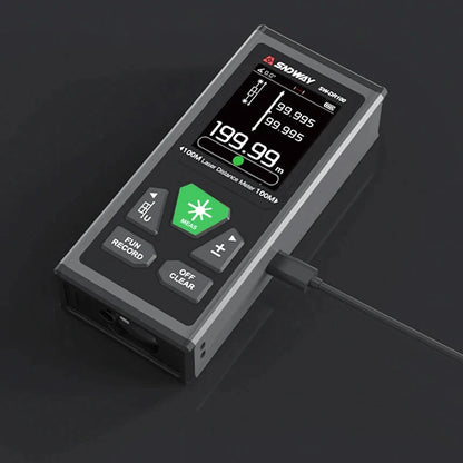 100M Green Laser Distance Measure with Digital Display