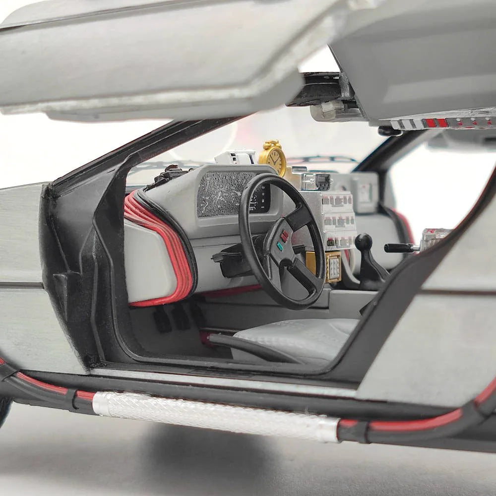 1:18 Diecast Back to the Future Time Machine Model