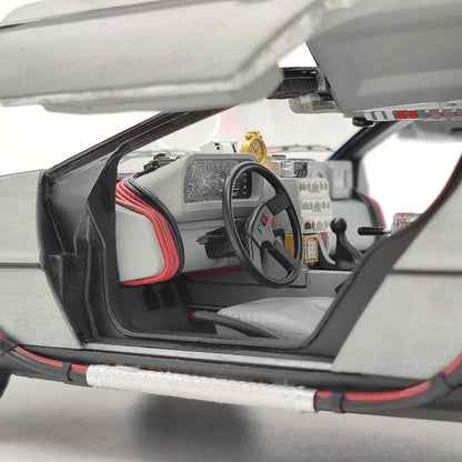 1:18 Diecast Back to the Future Time Machine Model