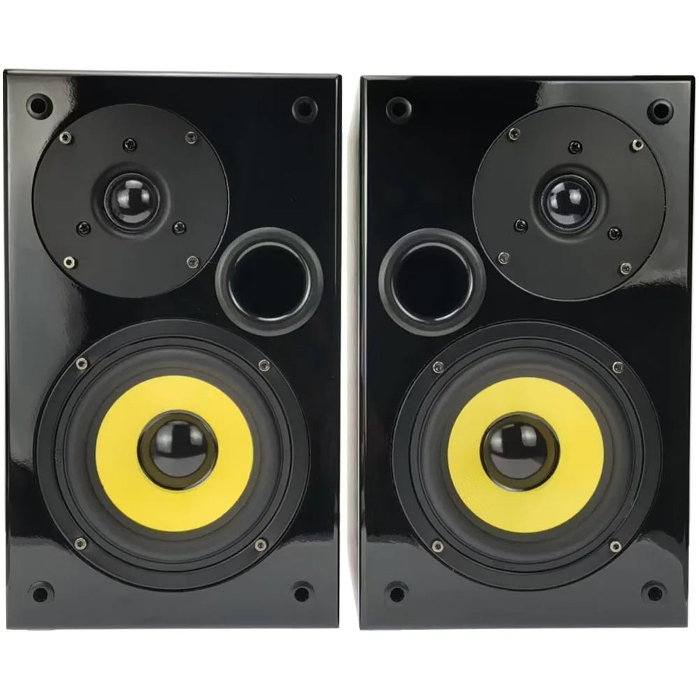 5" 8 Ohm Stereo Passive Bookshelf Speakers Pair