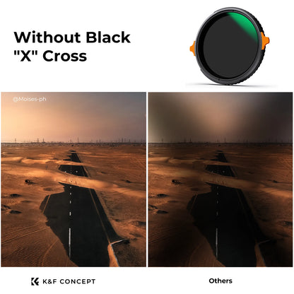 82mm 2in1 ND4-64 CPL Camera Lens Filter