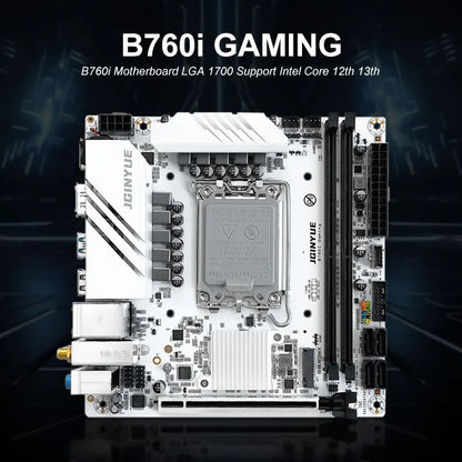 B760i LGA 1700 Motherboard for 12th & 13th Gen Intel CPUs