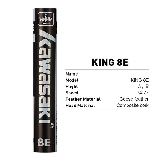 High Durability 8E Speed 76 Goose Feather Shuttle 4 Tube