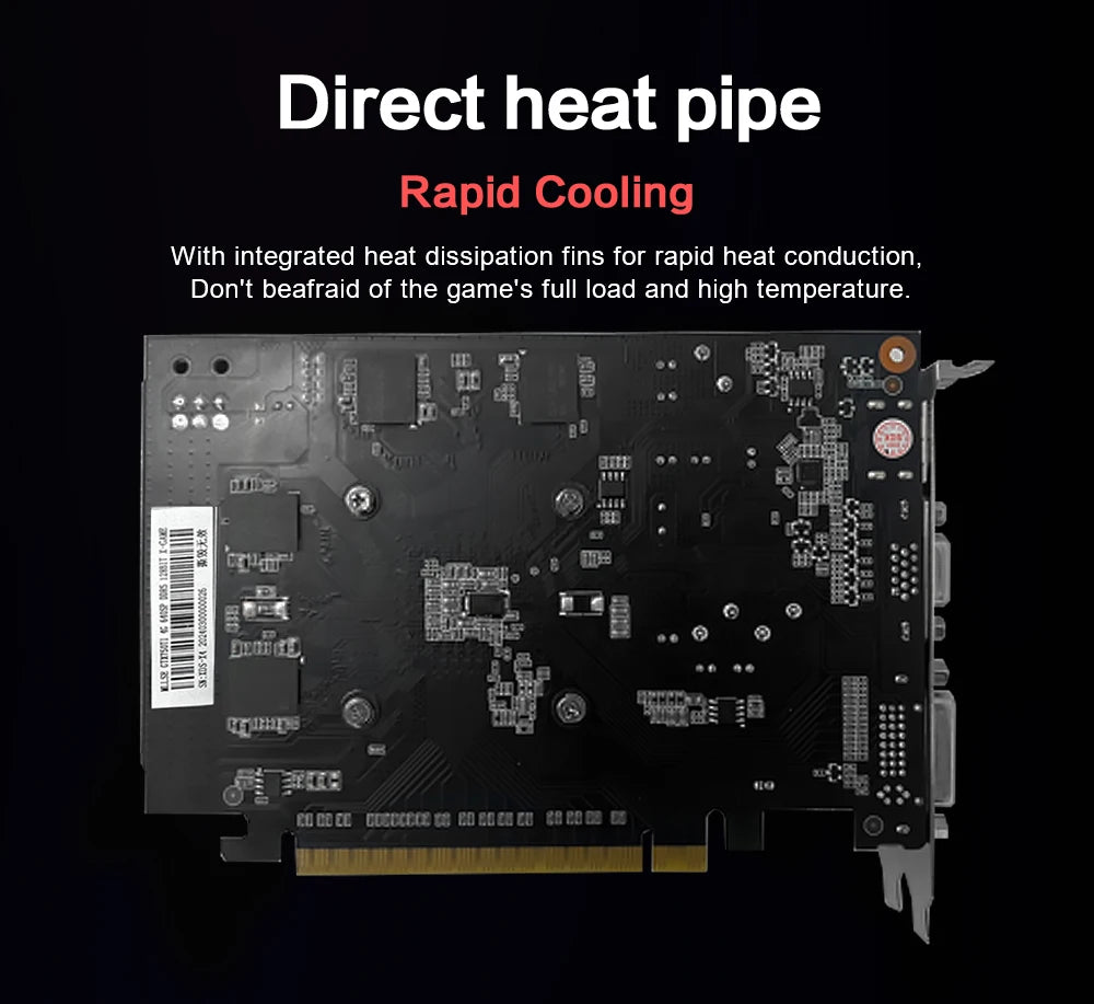 GTX 750Ti 8GB GDDR5 Gaming Graphics Card