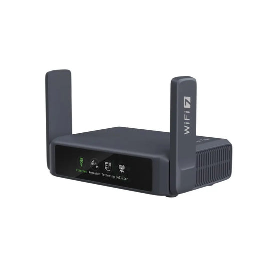 Dual-Band Wi-Fi 7 Travel Router Portable Smart Connectivity