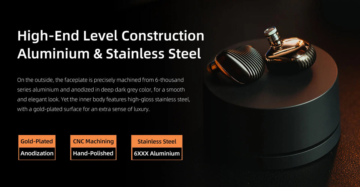 ME600 Hi Res In-Ear Earphones MMCX Hybrid Drivers