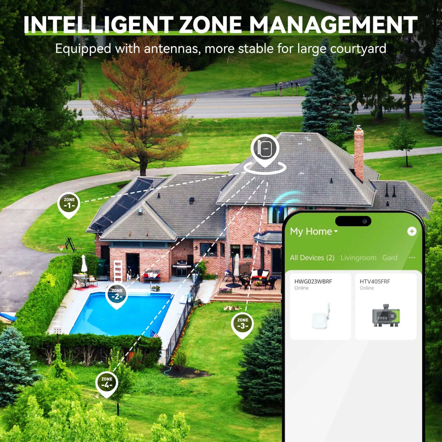 Automatic Garden Water Timer with WiFi Hub