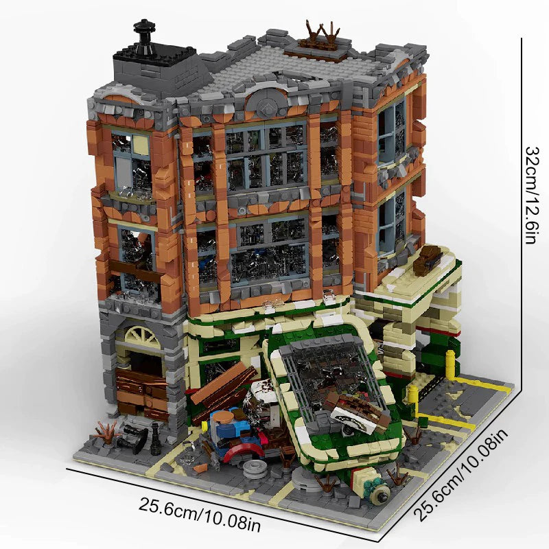 Doomsday Garage and Apartment Modular Architecture Building Kit 3325PCS