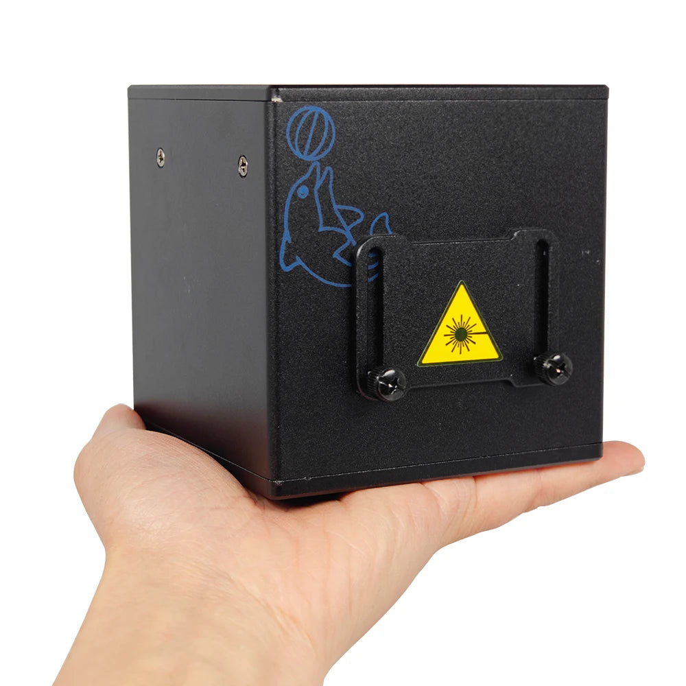 Portable RGB Laser Animation Projector 500mw Bluetooth Stage Light